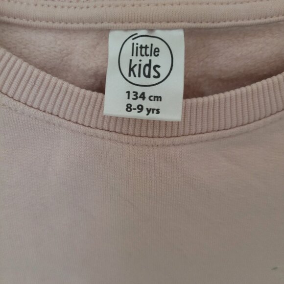 Girls Light Pink Sweatshirt 8-9 Y - Picture 4 of 4